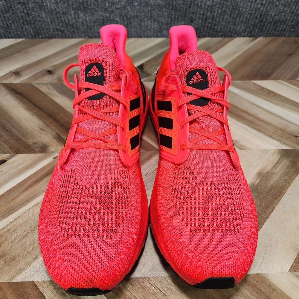 Adidas Ultraboost 20 Signal Pink Black Mens Running Shoes FW8728 Mens Size 11